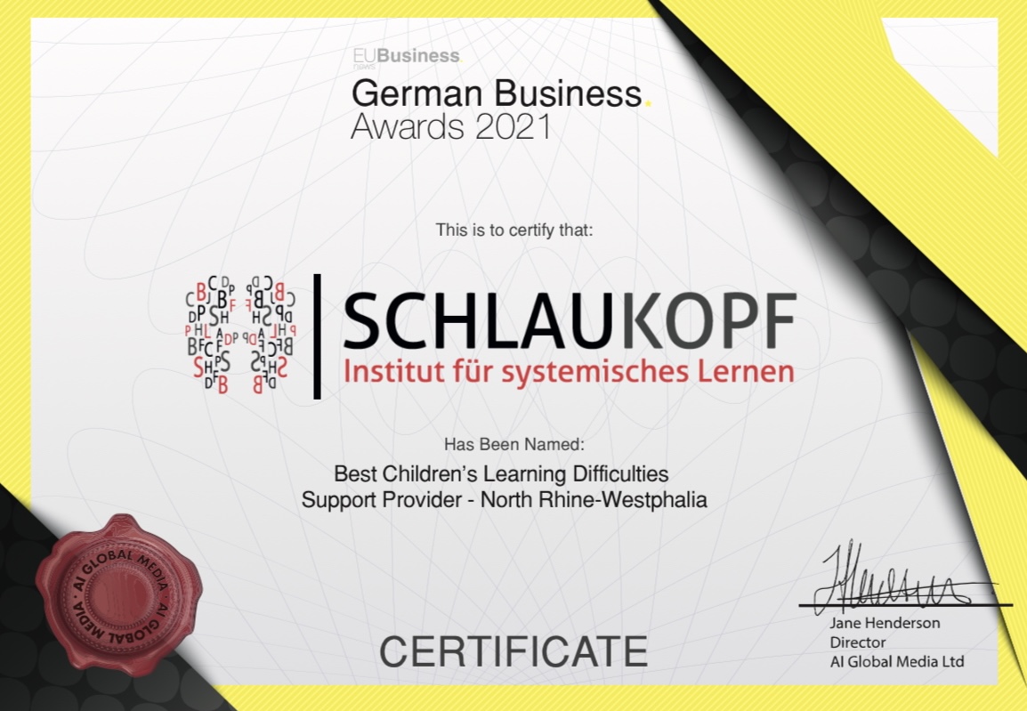 German Business Award Schlaukopfinstitut
